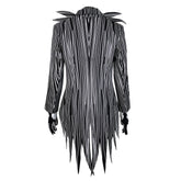Movie The Nightmare Before Christmas Jack Skellington Outfits Tailcoat Cosplay Costume Halloween Carnival Suit